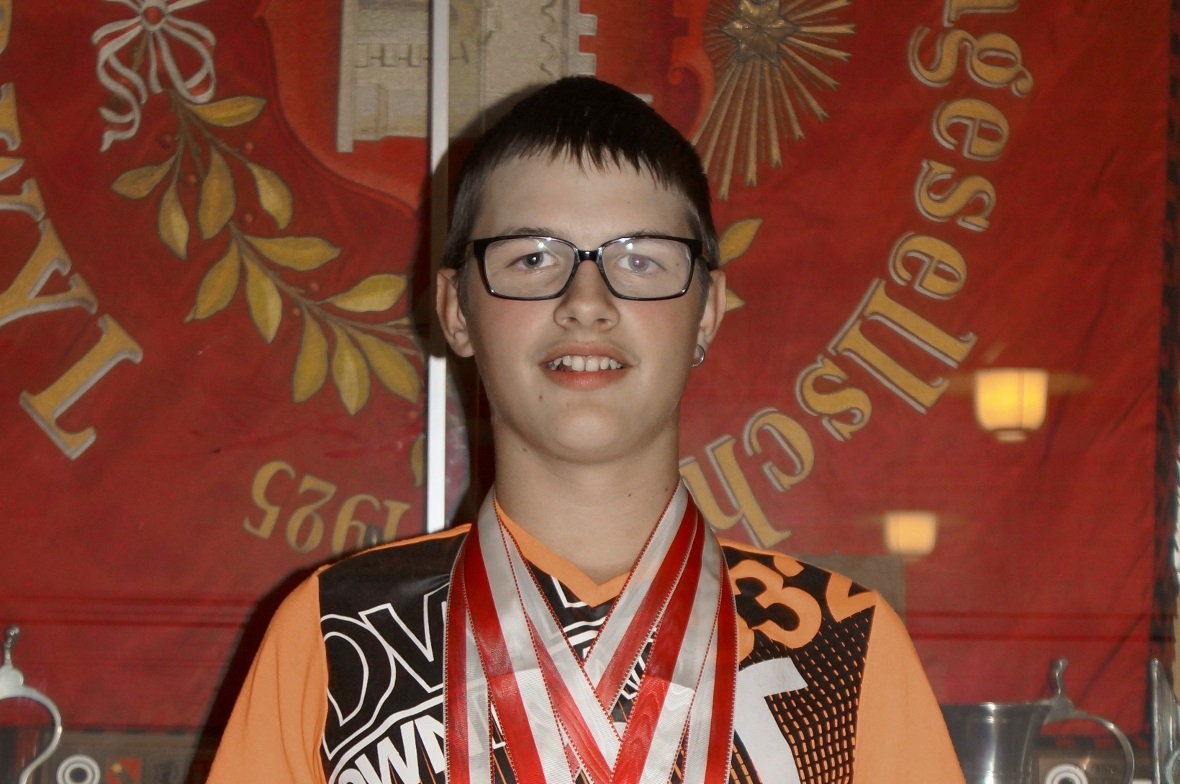 Der erfolgreiche Jungschütze Patrick Heim.