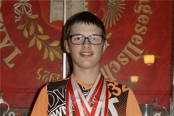 Der erfolgreiche Jungschütze Patrick Heim.