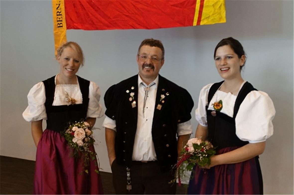 Der frisch gewählte Obmann der Oberländischen Schwingerveteranen, Albert Moor, m...