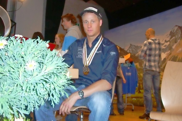 Der gefeierte Ehrengast Nils Mani