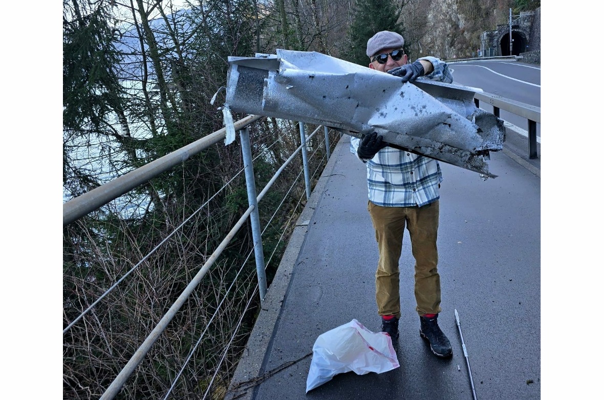 Der grösste Abfallfund.
