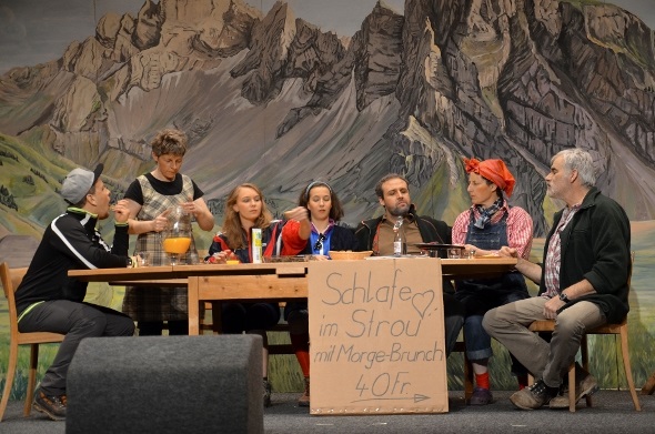 Der humorvolle Zweiakter sorgte für ausgiebiges Training der Lachmuskulatur.