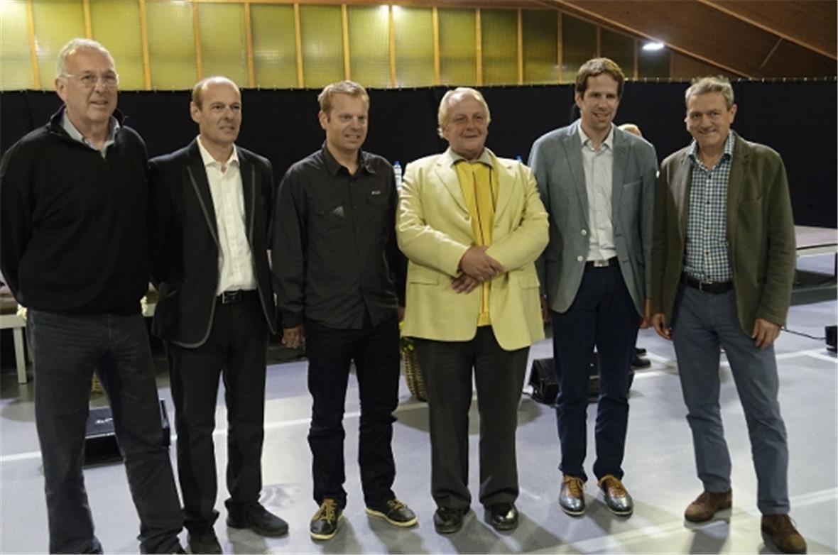 Der neue Verwaltungsrat der BDG AG: Walter Lüthi, Matthias Matti, Jan Brand, Ver...