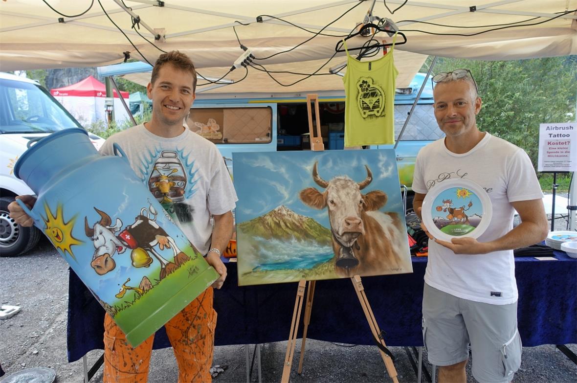 Der ursprüngliche Lenker Philipp Klopfenstein beeindruckte mit seiner Airbrush-K...