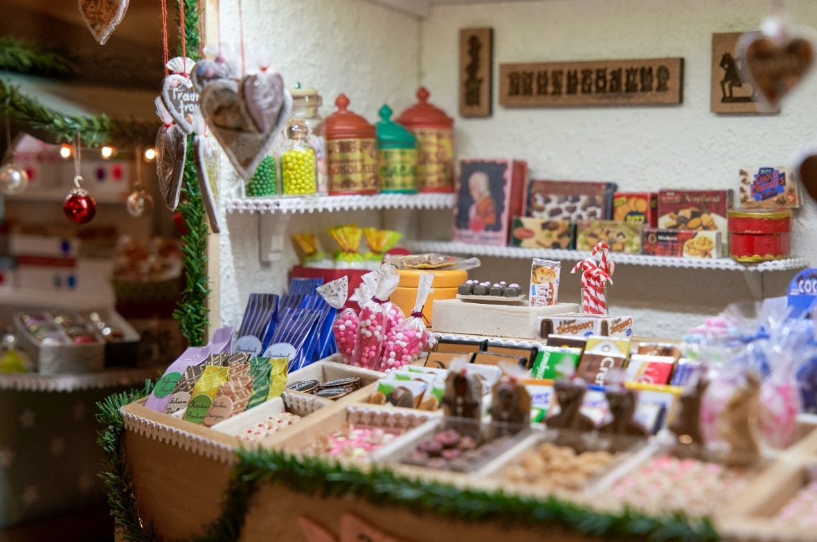 Detail aus Gerda Brändlers Zuckerhäuschen.