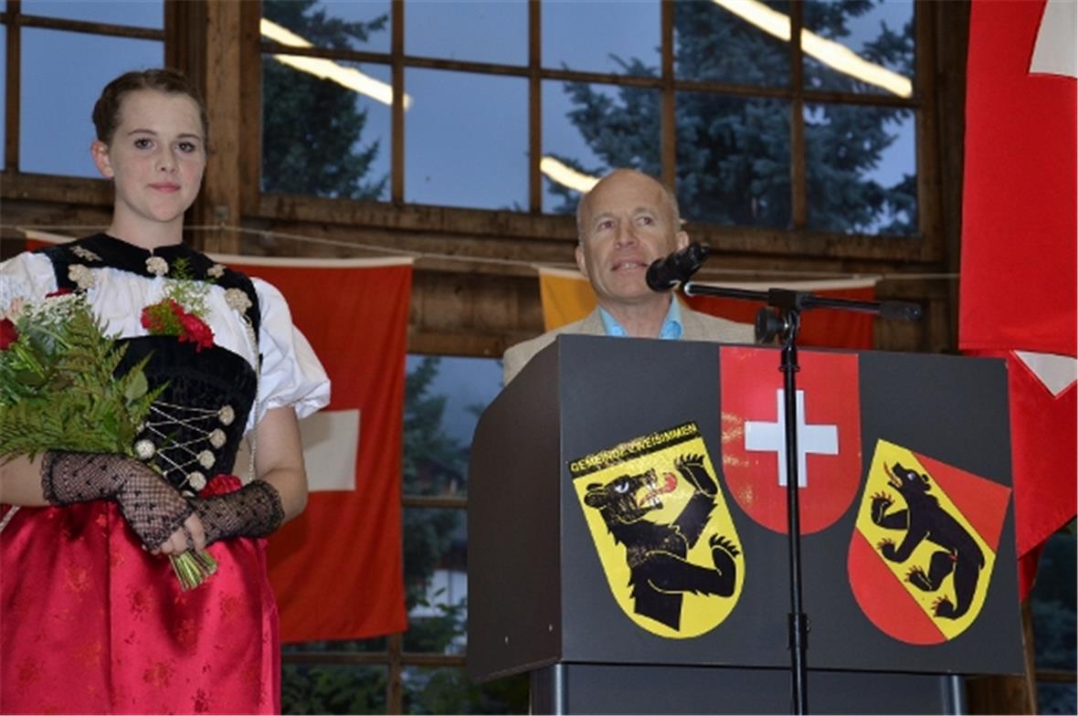 Die 1. Augustrede hielt Markus Wenger, EVP-Grossrat und Unternehmer aus Wimmis. ...