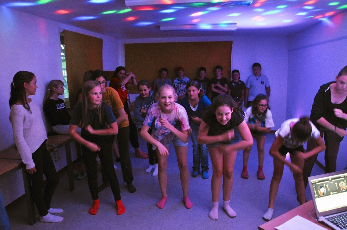 Die Abschlussdisco am letzten Abend durfte natürlich auch nicht fehlen!