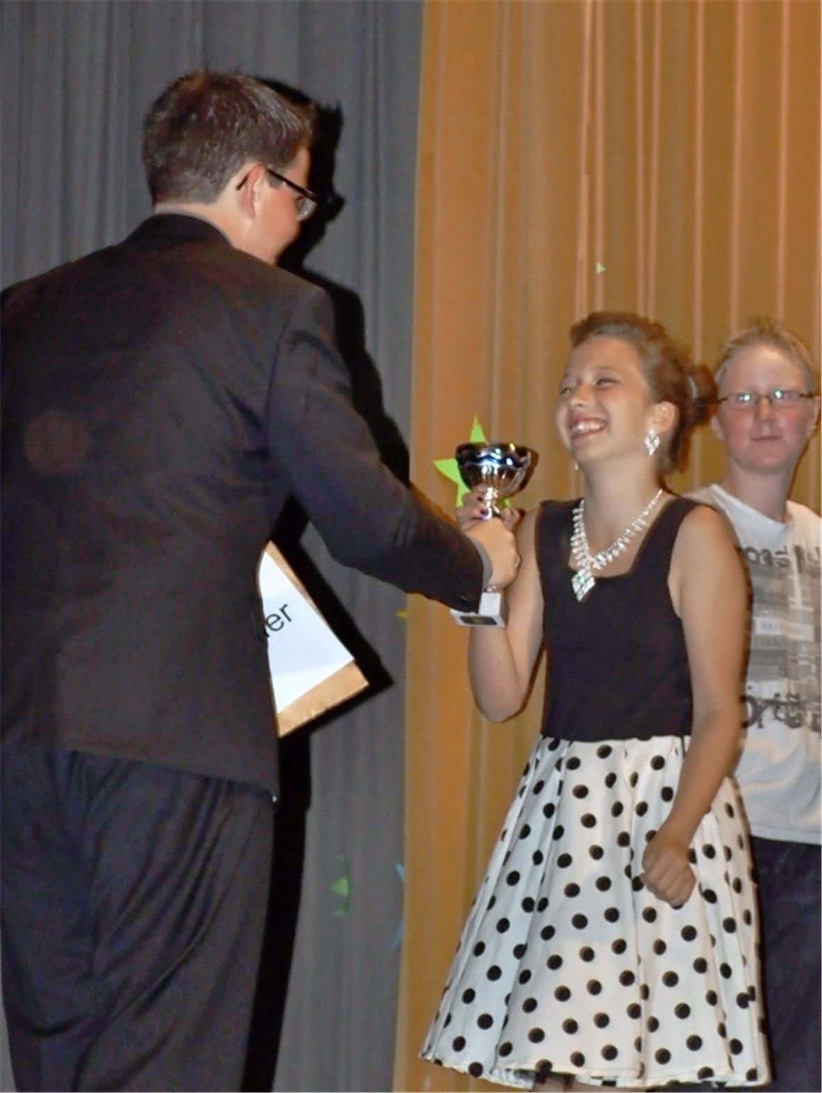 Die Award-Verleihung.