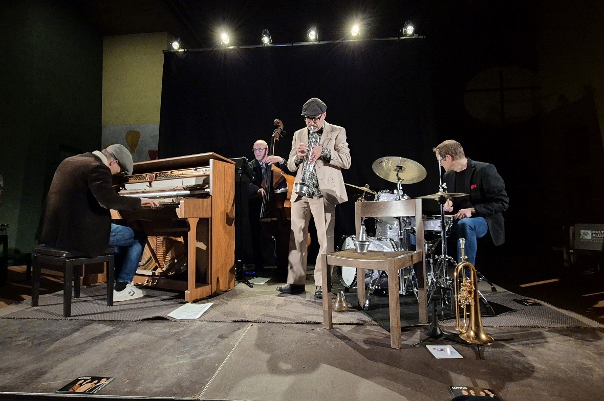 Die Band Lupino wusste mit manchmal auch schrägem Jazz zu begeistern.