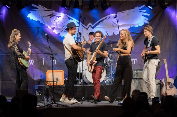 Die Band Wintershome eröffnete die Lenker Jazz Tage mit einem mitreissenden Konzert.