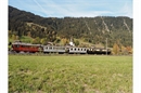 Die Belle Époque Züge rollten durch die Landschaft – 125 Jahre später.