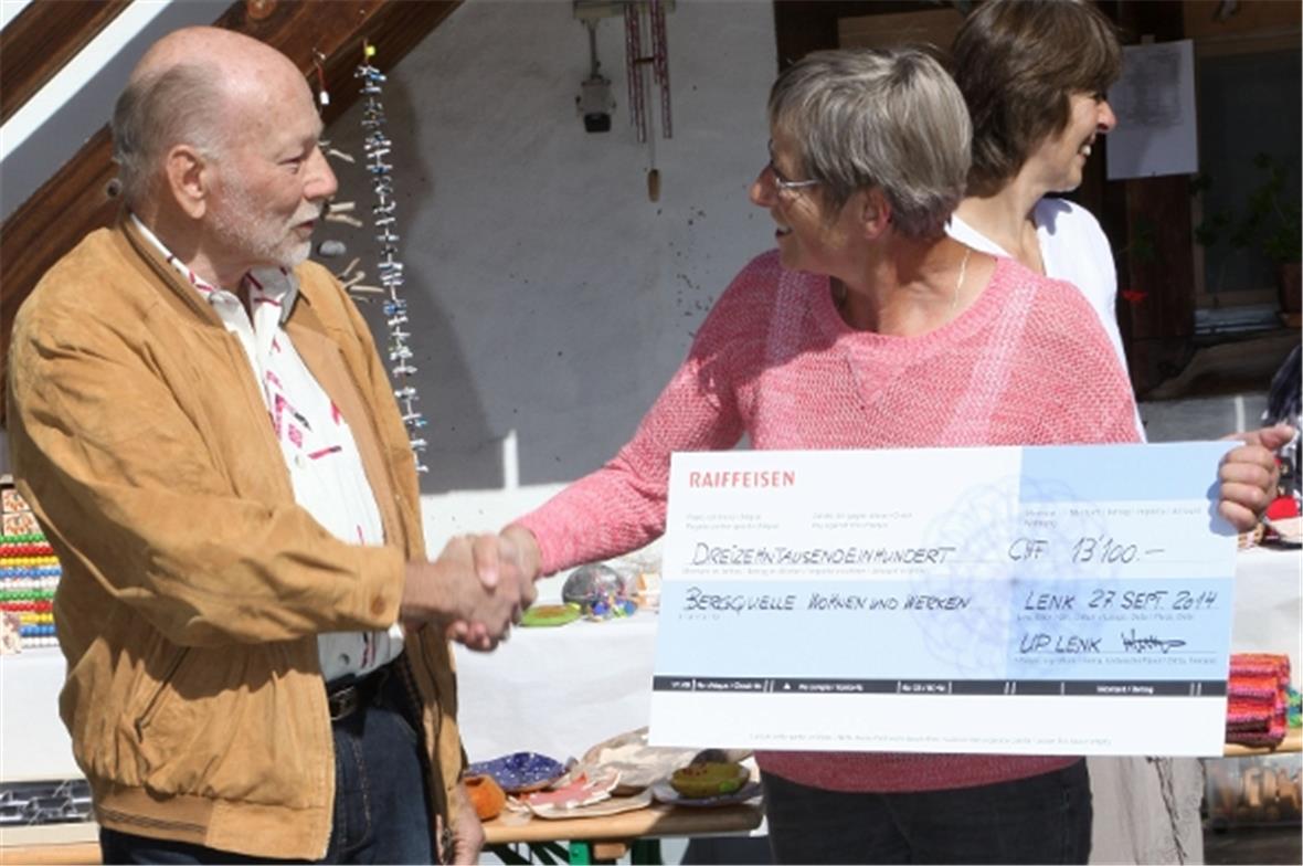 Die Bergquelle am Burgbühl erhält die Restsumme der aufgelösten UP-Partei.