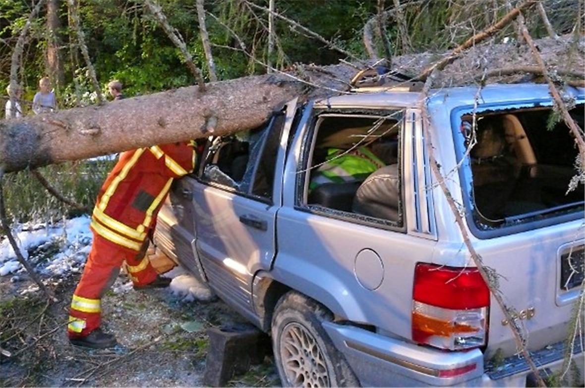 Die Betreuung und Bergung der Verletzten war schwierig.