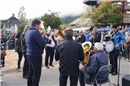 Die Blaskapelle Gurtnerovi Musikanti sorgte für fröhliche Stimmung.