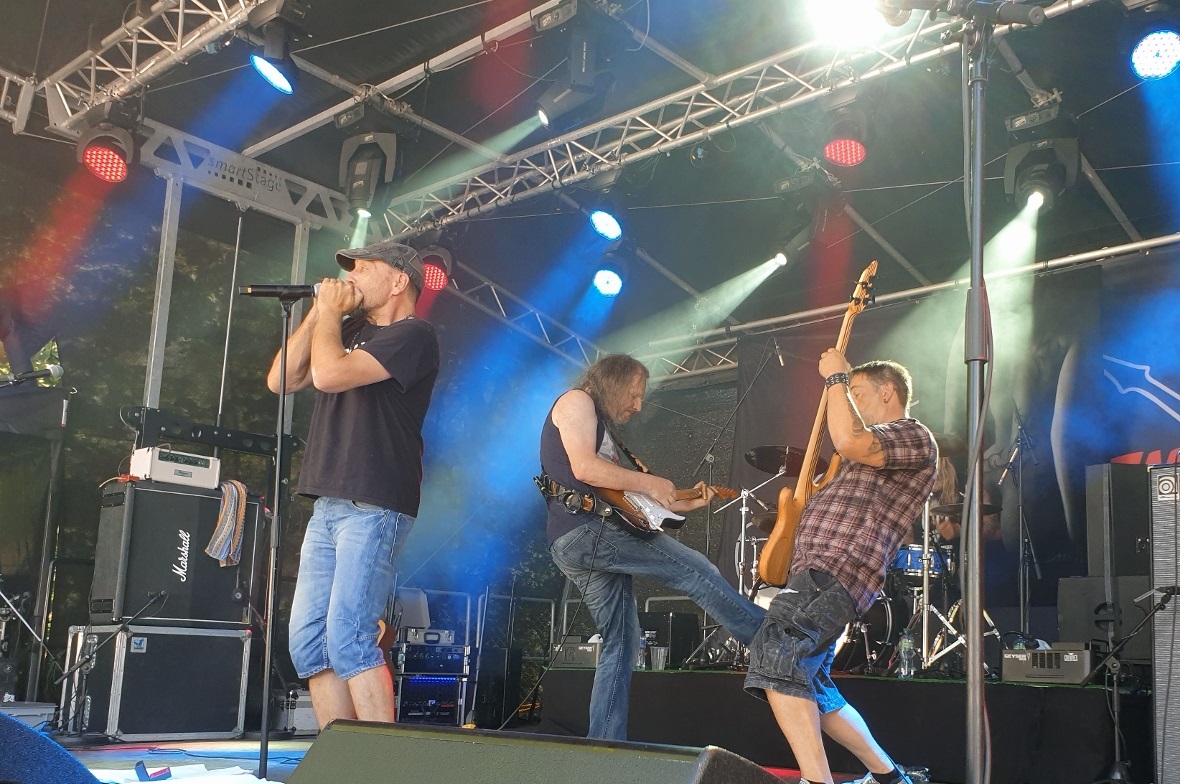 Die Bluesrockgruppe Chickenhouse sind Veteranen der Schweizer Rockszene.
