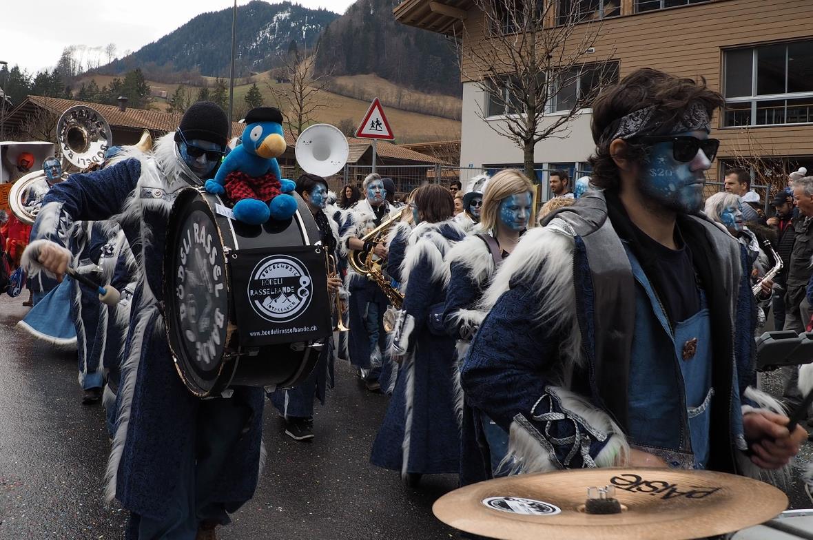 Die Bödeli-Rassel-Bande aus Interlaken.