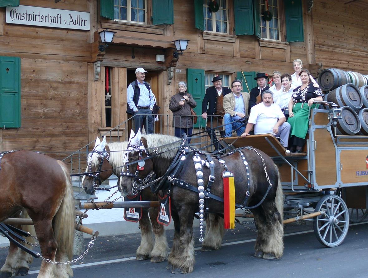 Die Crew der neu eröffneten Gastwirtschaft Adler nimmt die Zügel in die Hand.