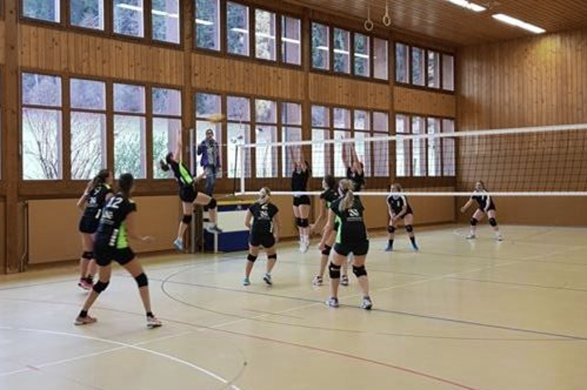 Die Damen der 3. Liga im Einsatz.