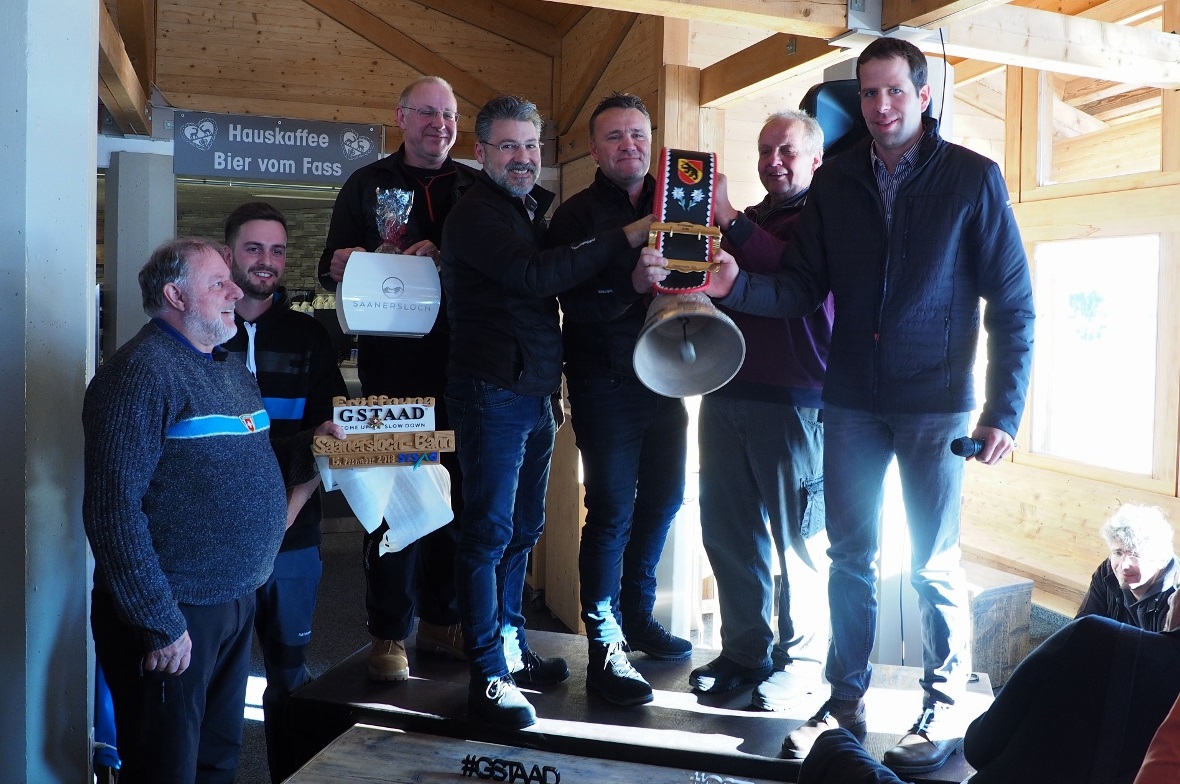 Die Eröffnungsreden sowie die Geschenkübergabe fand im Restaurant Saanerloch sta...