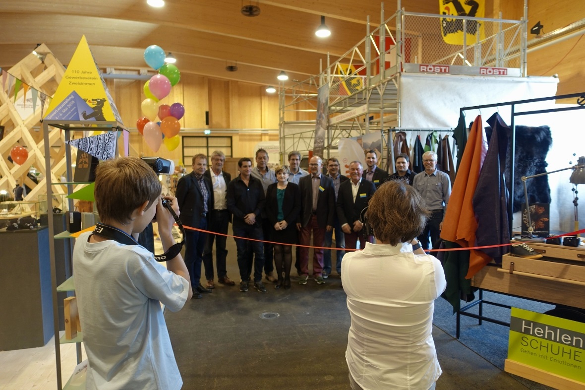 Die Fotografen stehen bereit