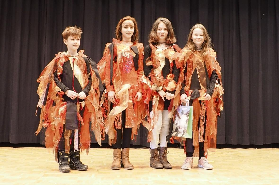 Die Füürgeister erreichten den dritten Rang in der Kategorie «Kinder Gruppe».