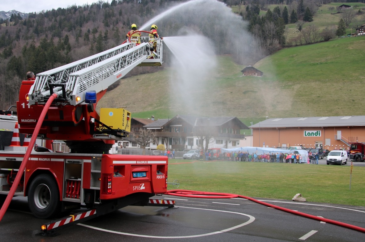 Die Funktionsweise wurde den Kindern vorgeführt.