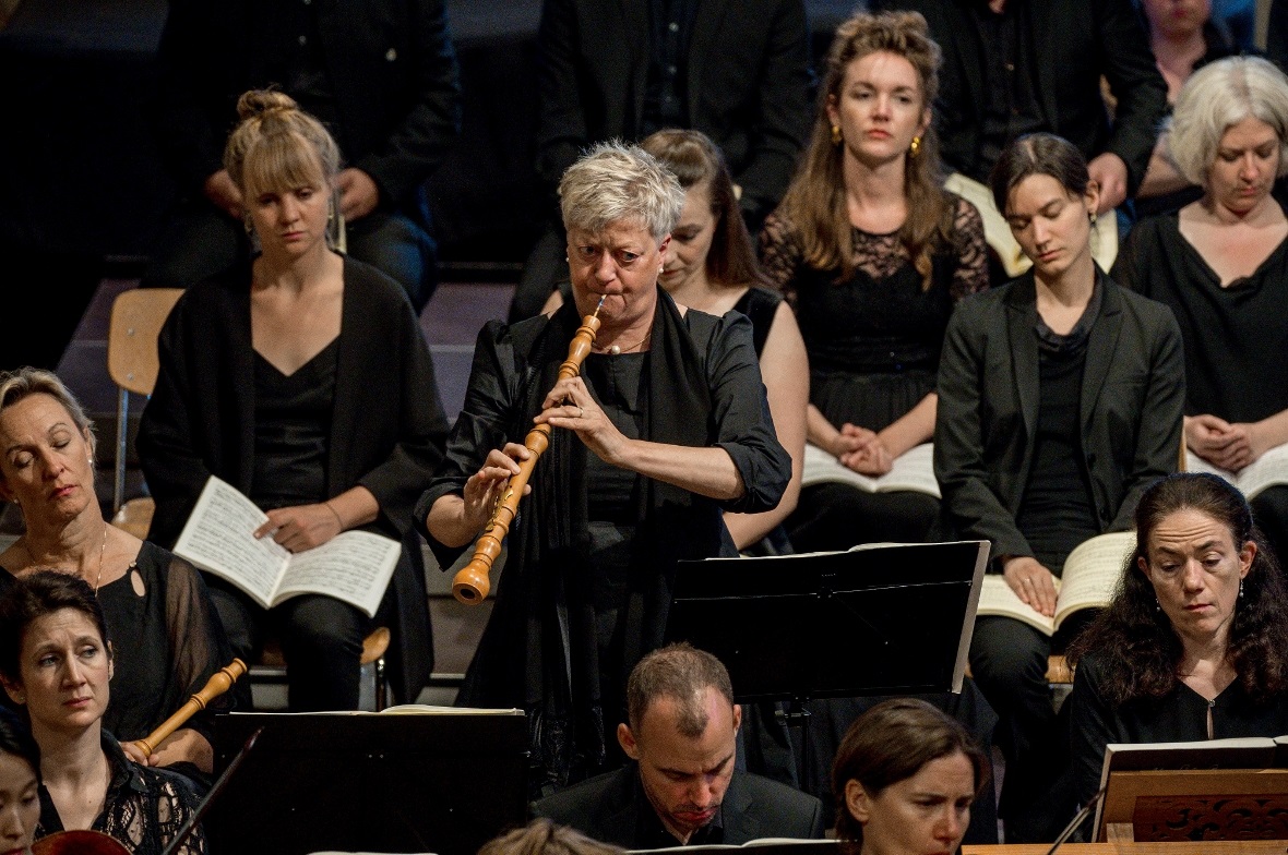 Die Gaechinger Kantorei Bachs spielte Bachs h-Moll-Messe auf historischen Instrumenten.
