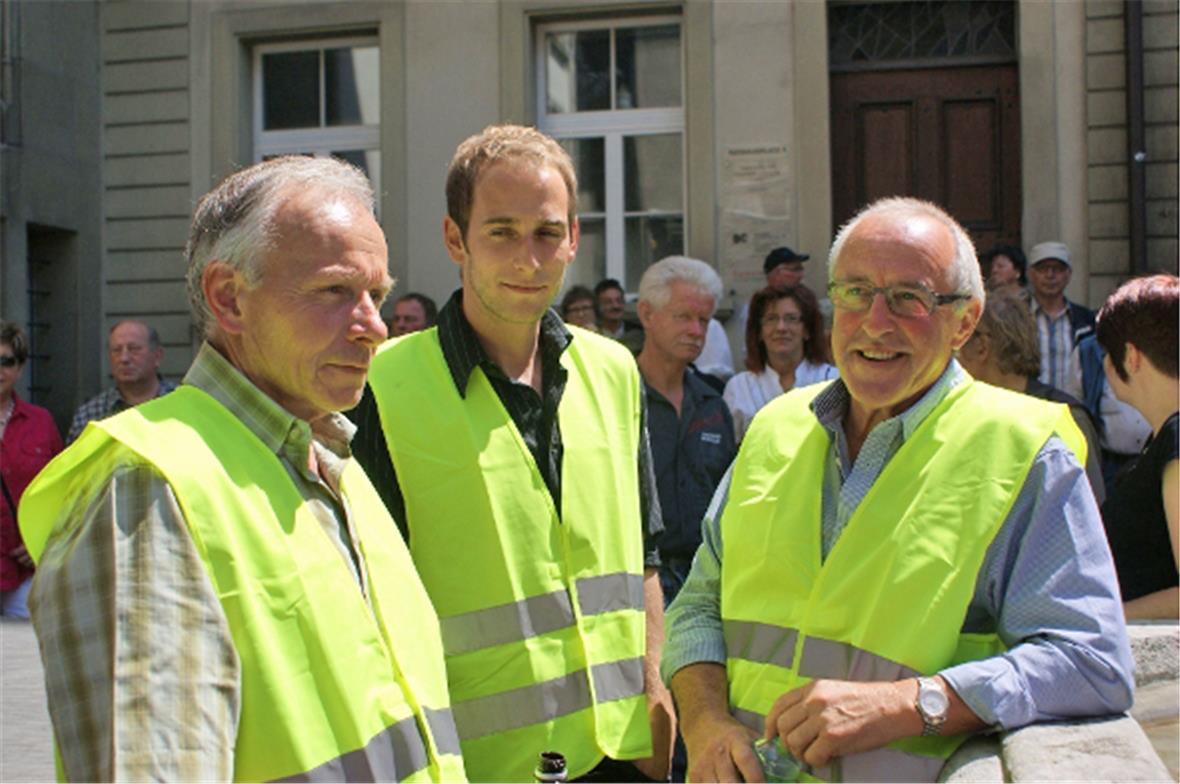 Die Gemeinde Därstetten war federführend bei der Organisation und stellte den Si...