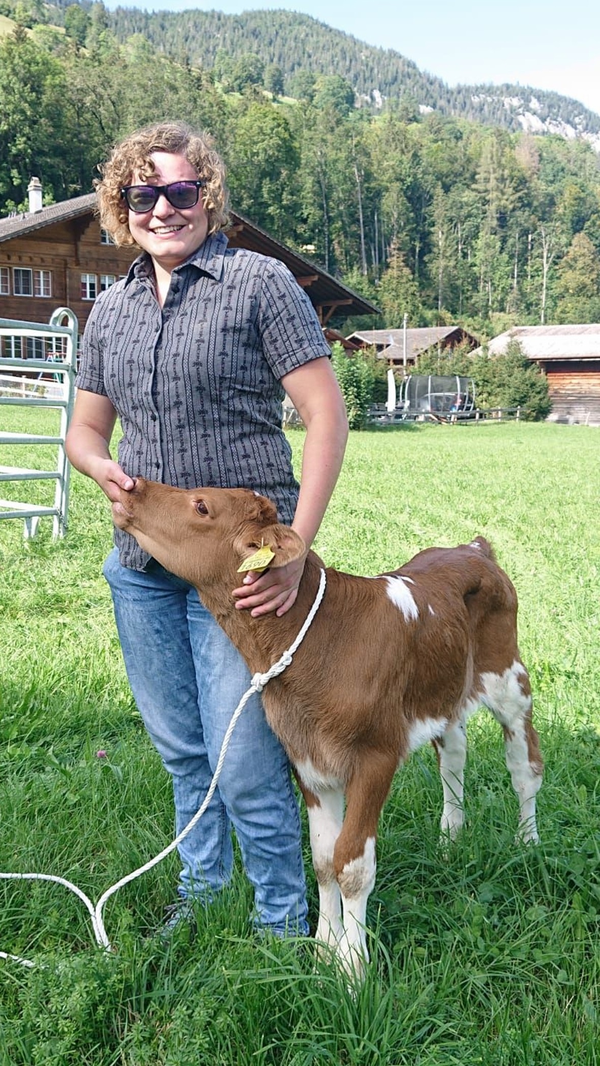 Die Gewinnerin des Glückspiels: Valeria Blatter ist die neue Besitzerin von Kuhk...