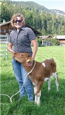 Die Gewinnerin des Glückspiels: Valeria Blatter ist die neue Besitzerin von Kuhk...