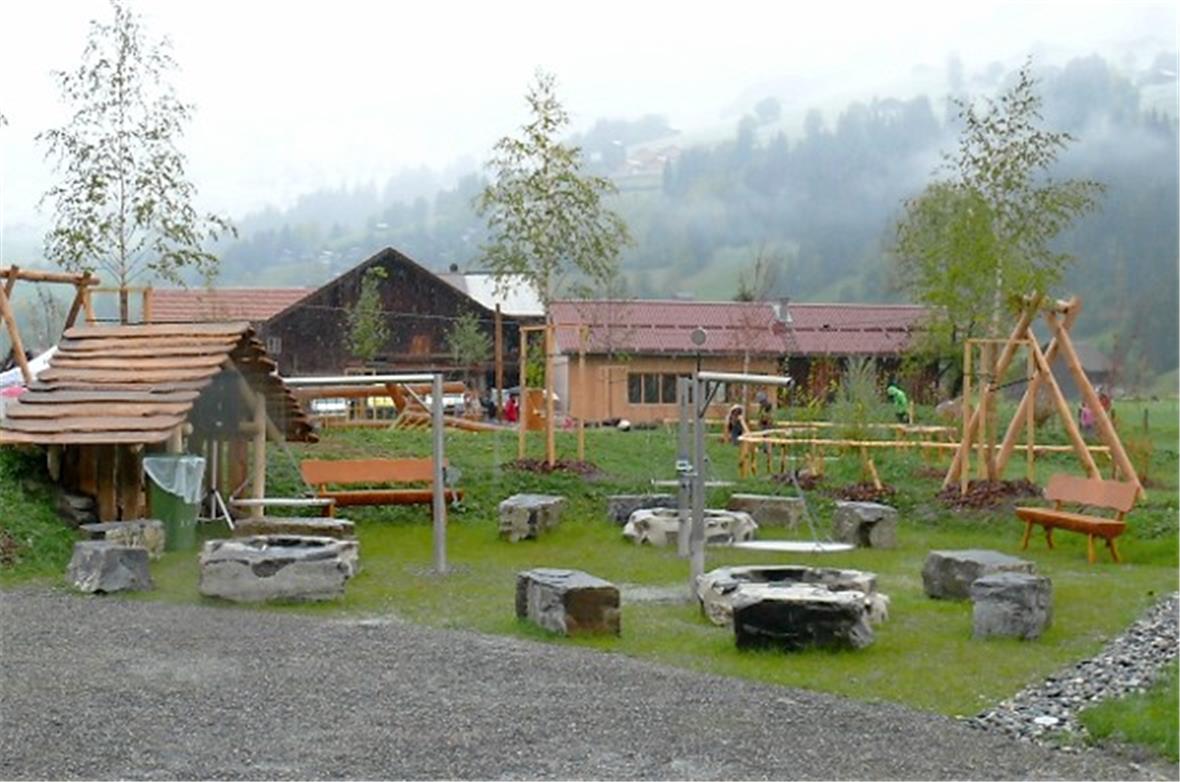 Die Grillstelle ist für alle offen.