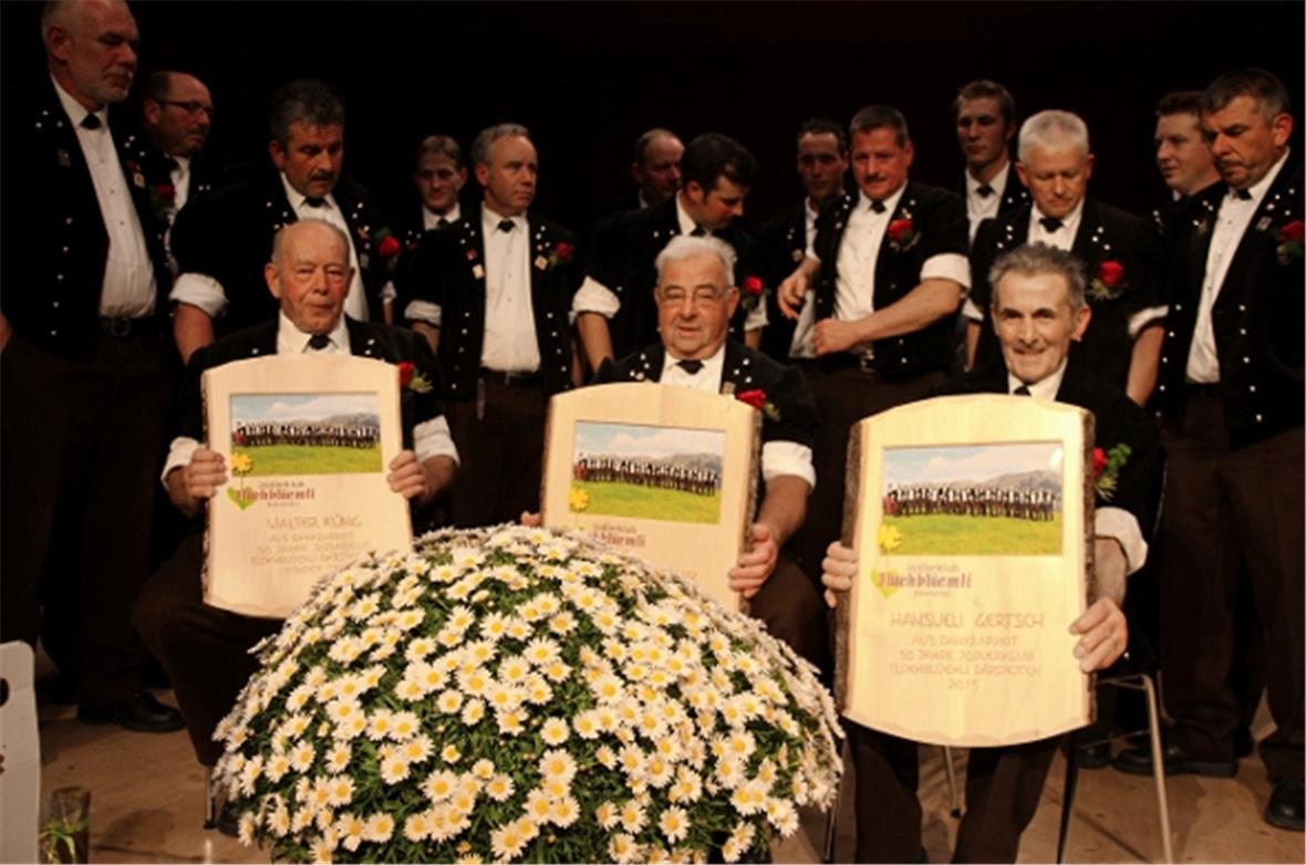Die Gründungsmitglieder Walter Küng und Niklaus Gerber, sowie der ebenfalls 1965...