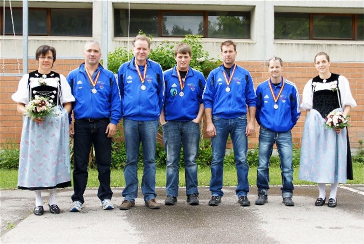 Die Gruppe der Feldschützen St. Stephan belegte im Feld D den ausgezeichneten dritten Rang.