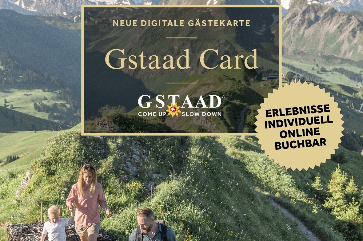 Die Gstaad Card – jetzt digital.