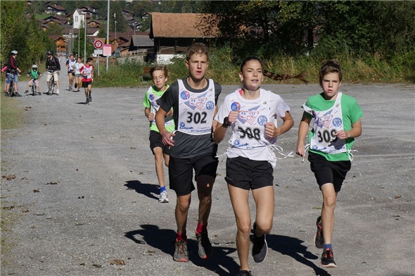 Die Hälfte der Zwei-Kilometer-Strecke ist gleich geschafft.