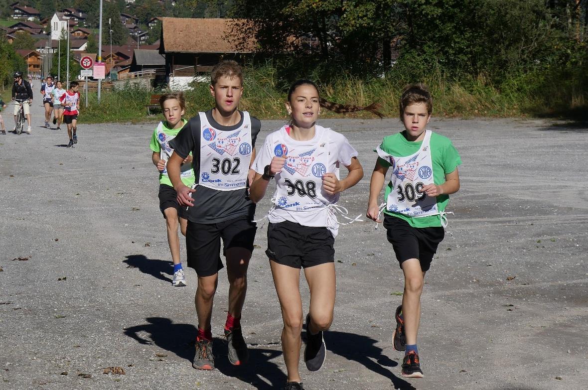 Die Hälfte der Zwei-Kilometer-Strecke ist gleich geschafft.