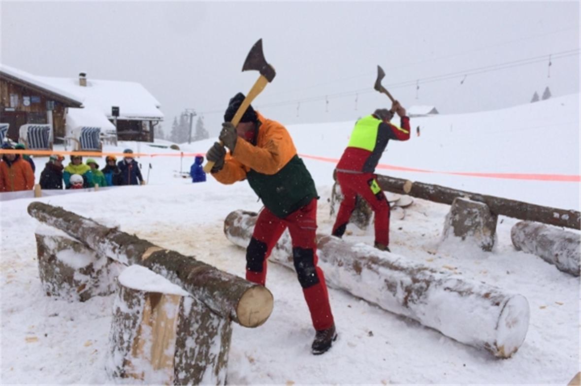 Die Holzer mit der Axt…