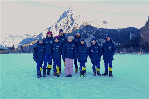 Die JO-Kids des Skiclubs Zweisimmen gingen in Kandersteg motiviert an den Start.
