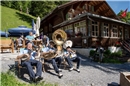 Die Jazz Polizei trat auf der Iffigenalp auf, zur grossen Freude aller Anwesende...