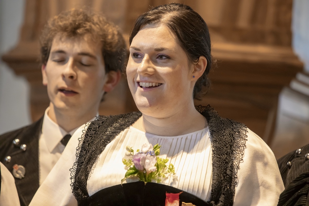 Die Jodler aus Diemtigen lieben und pflegen Naturjutze und die Kameradschaft.