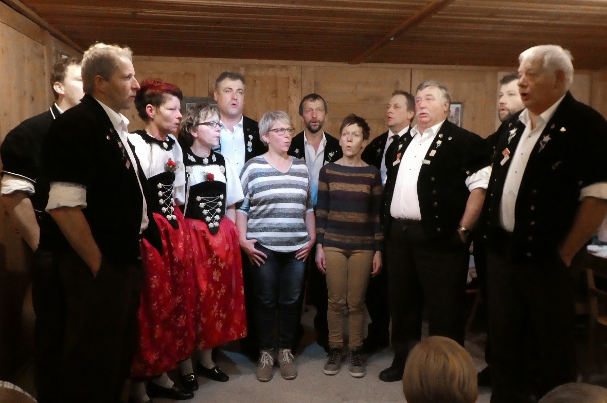 Die Jodlergruppe Männliflueh, Schwenden, feiert nächstes Jahr das 25-jährige Jubiläum.