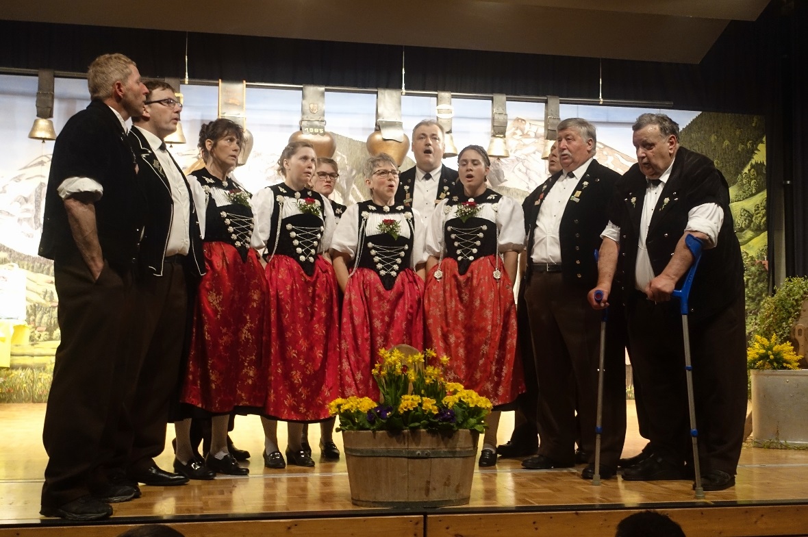 Die Jodlergruppe Männliflueh Schwenden feierte ihr 30-Jahre-Jubiläum mit grossem Erfolg.