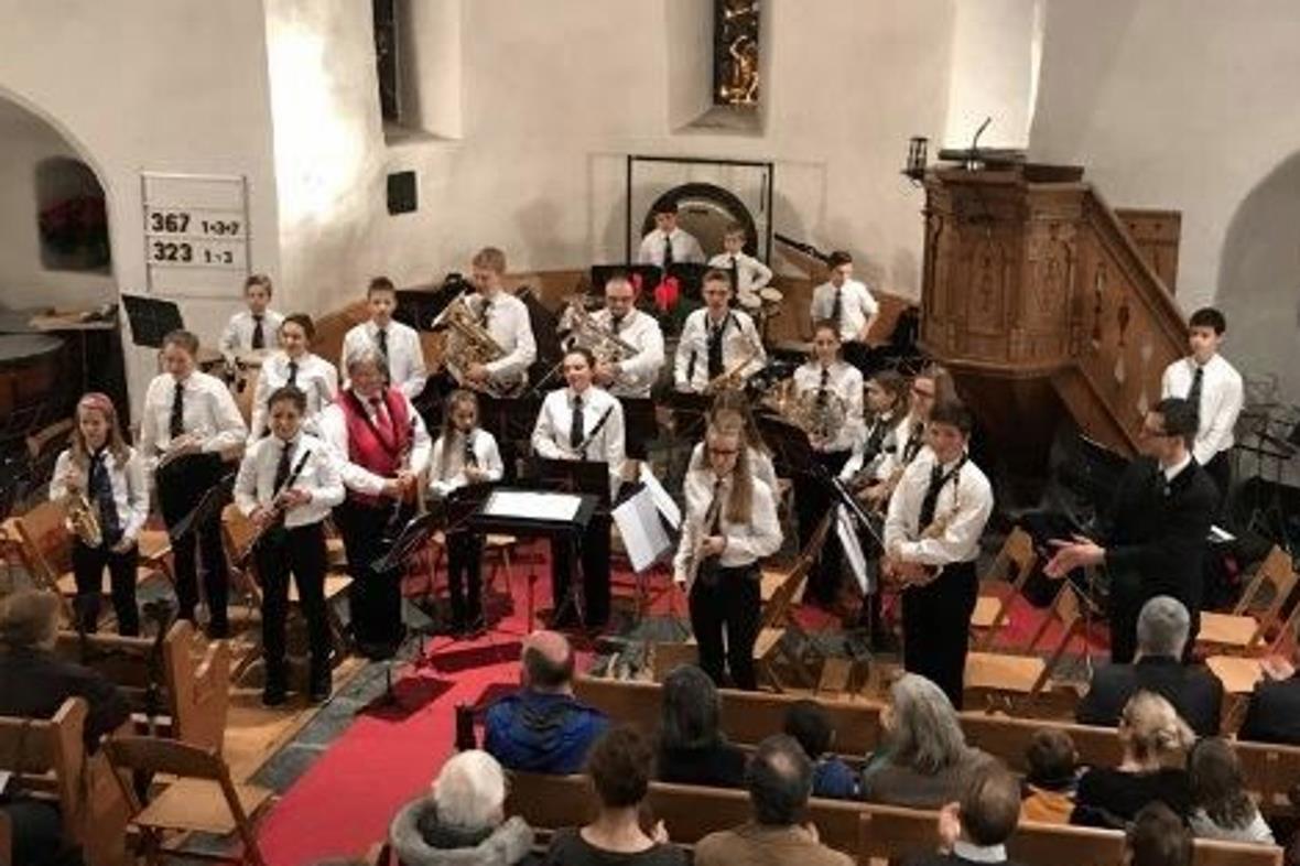 Die Jugendmusik Wimmis-Reutigen