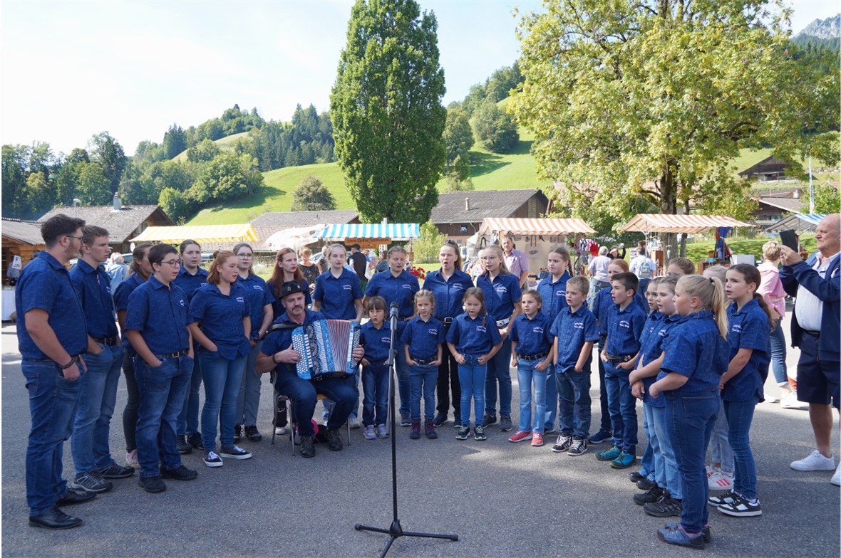 Die Jungjodler Wyssi Burg Därstetten begeisterten das Publikum.