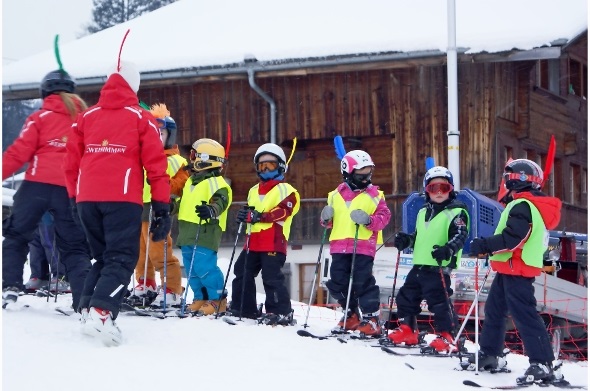 Die Kleinsten zeigten, was sie in einer Woche gelernt haben.