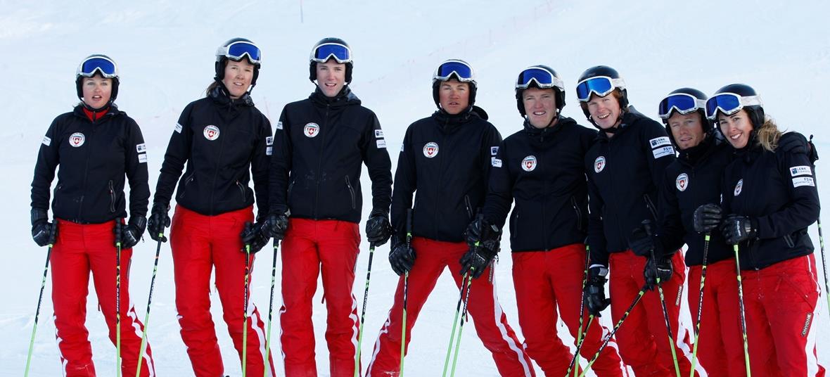 Die Lenker Ski Delegation.