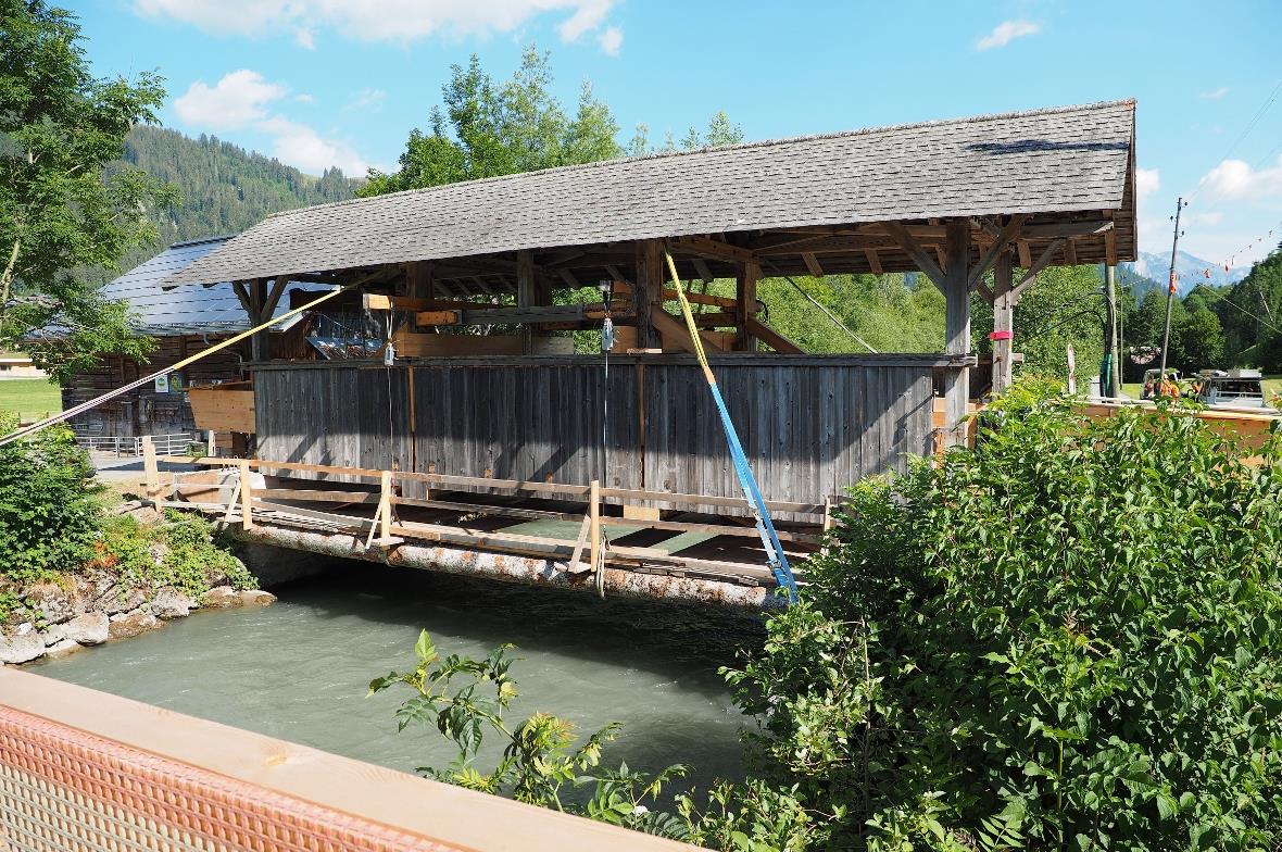 Die Lischerenbrücke wird saniert.