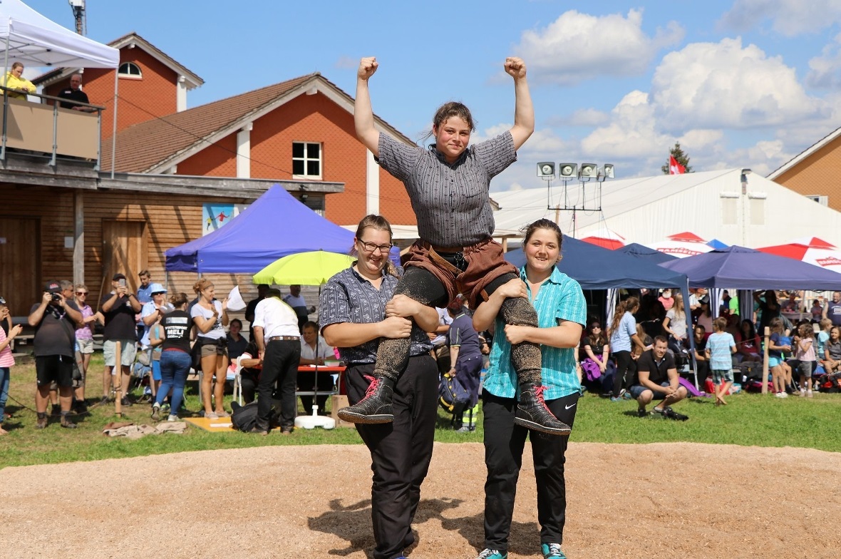 Die M1-Zweiggewinnerinnen.