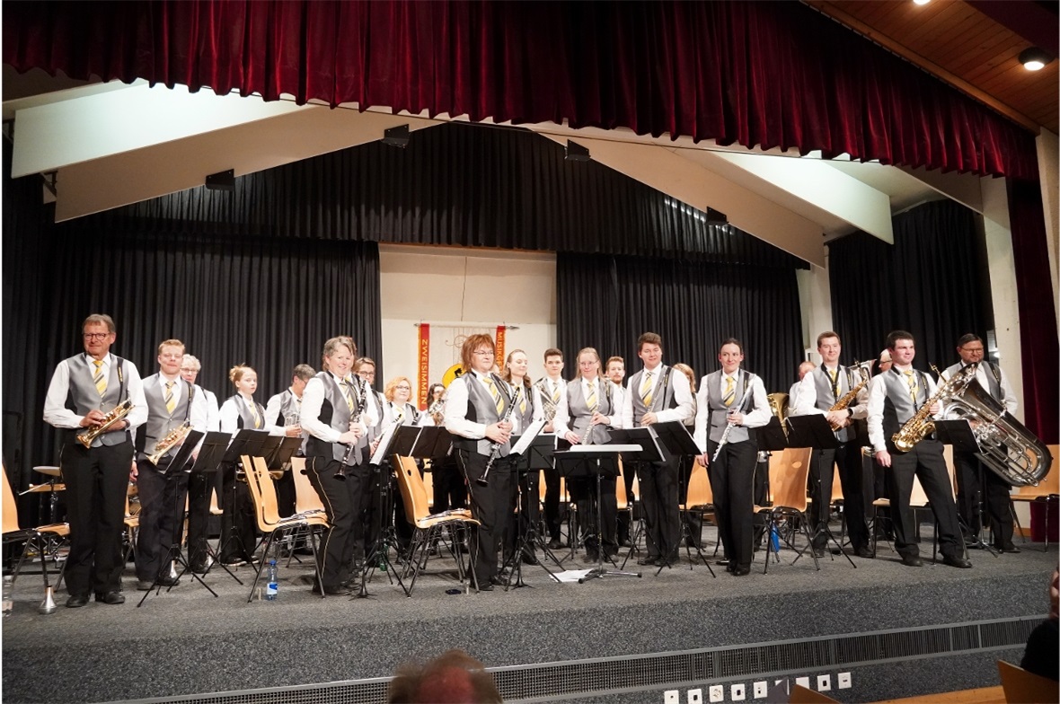 Die MGZ empfing wohlverdienten Applaus.