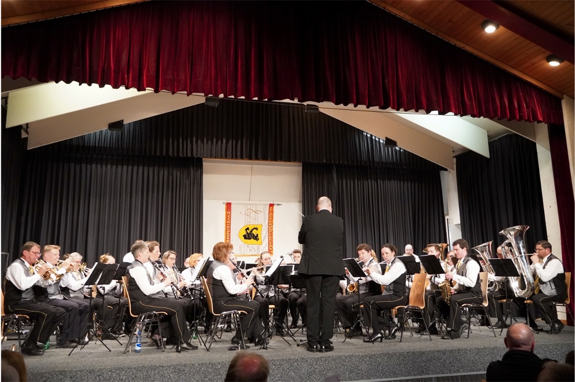 Die MGZ spielte Musicalkompositionen unter der Leitung von Hans-Peter Janzi.